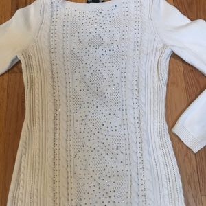 WHBM beaded sweater.